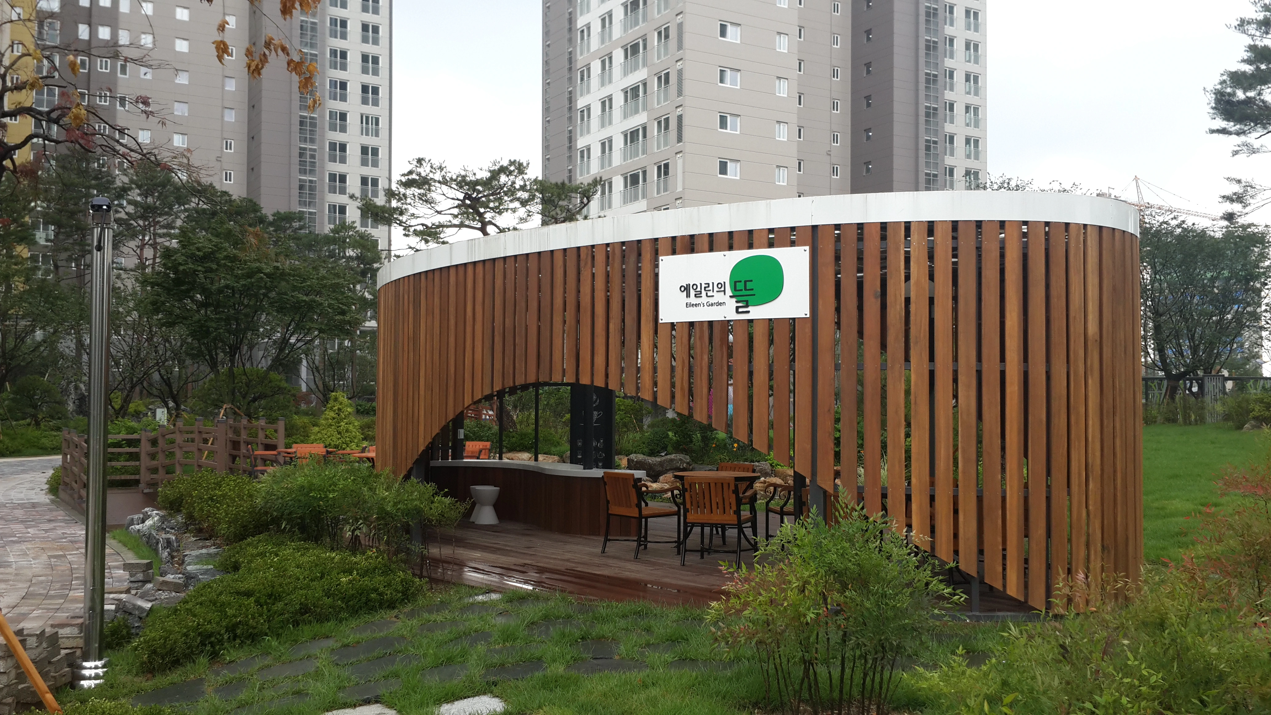 강남 루버사이딩 시공 현장 5